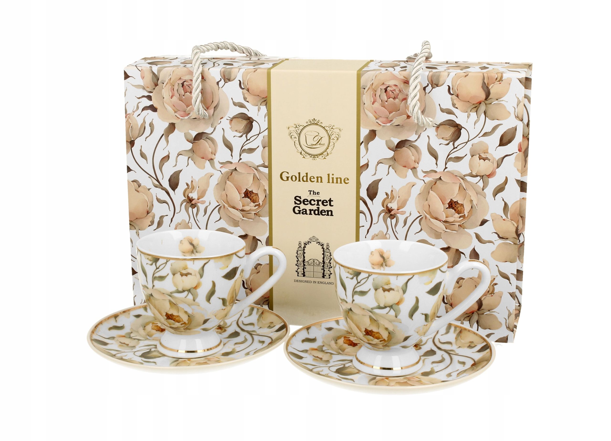  2 cups espresso with saucers safa