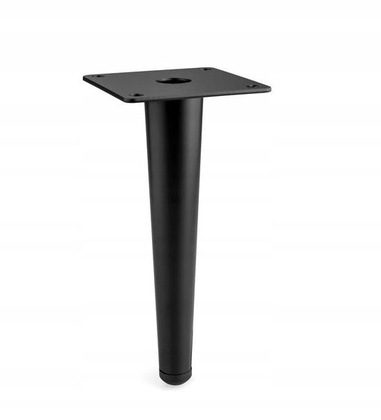  Noha noha nábytek černá barva mat klip rovně 15cm h-150 dn-709 p2