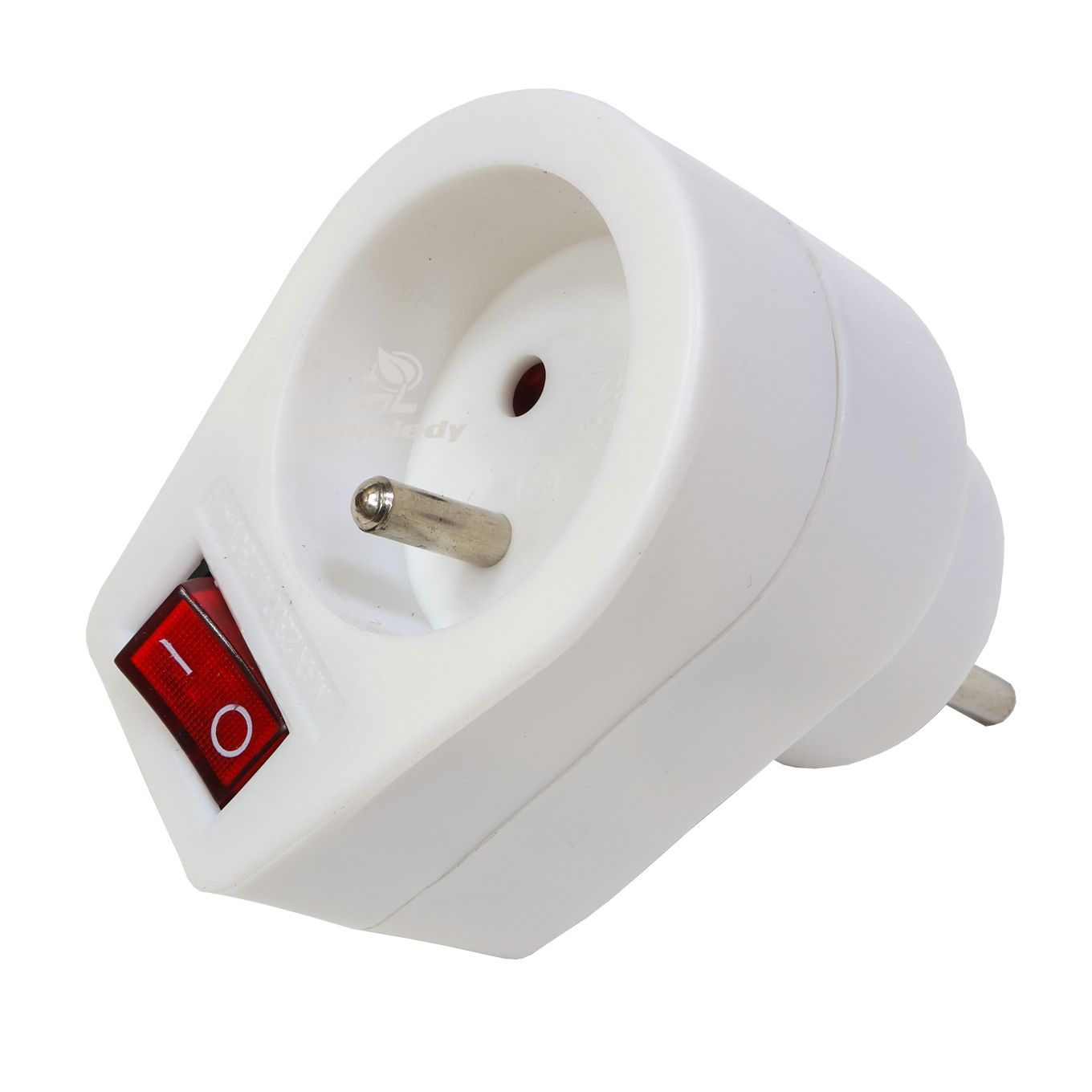  Taisns spraudnis 16a z/u uni-schuko melna krāsa wt-40