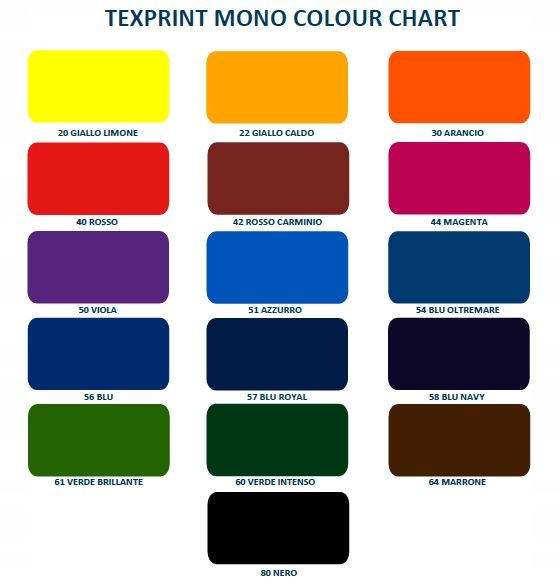  Barva na vodní bázi biala pro papír, tkáň sítotisk texprint mono oeko-tex