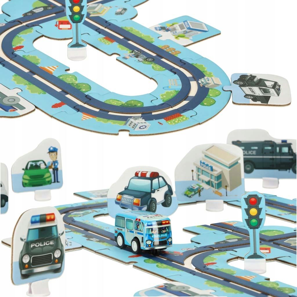  Autostrecke eisbahn garage + 8 autos