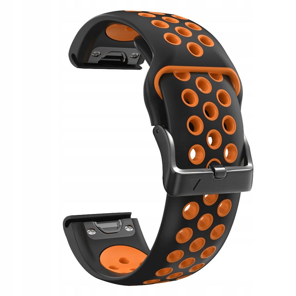  Riemen aristex in garmin fenix 3, garmin fenix 3hr, garmin fenix 5x, garmin fenix 6x, 6x pro, garmin fenix 7x, 7x solar 26mm orange farbe