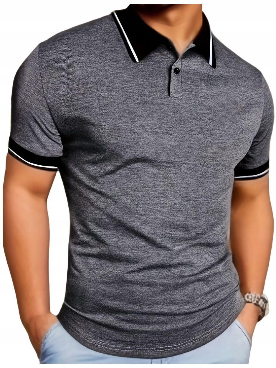  Moodne meeste polo särgid lühikesed varrukad värvid 3xl