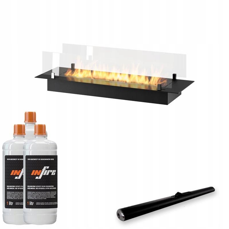  Biokrb biokrb pro ethanol vestavěný black burner 500 slim line