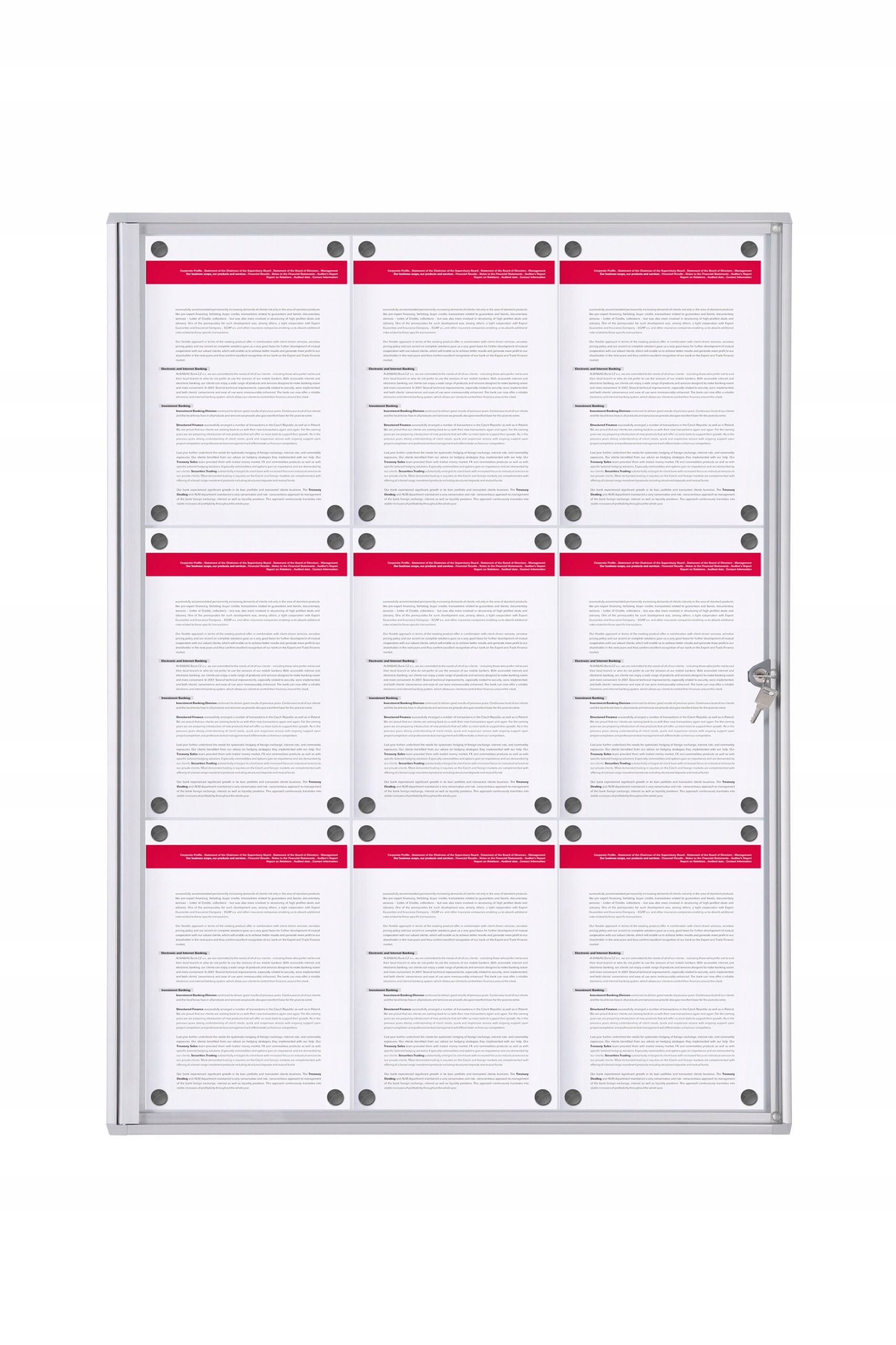  Information board 9xa4 - bulletin board