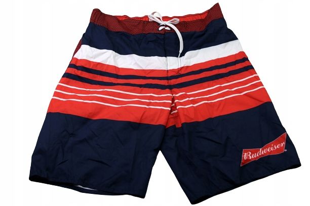  Budweiser beach shorts bathing suits shorts r. m