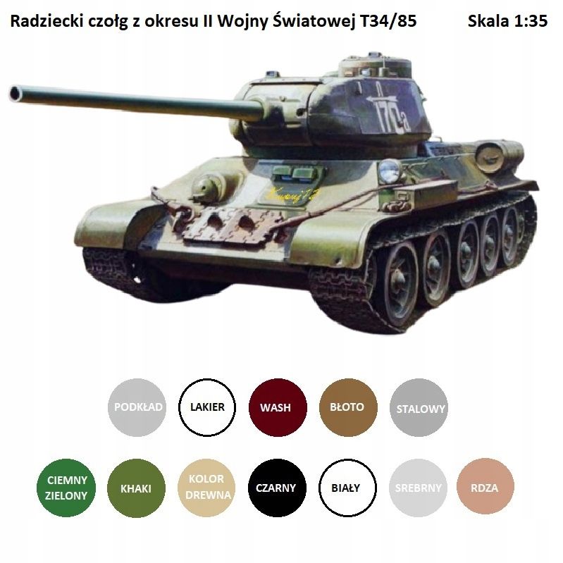  Modelis cisterna pantera tank panther type g + akrila krāsas modeļiem. aksesuāri
