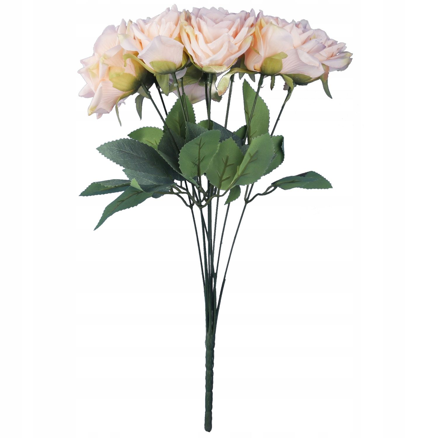  Kytice 9 veľkosť 48 cm ružový umelé kvety roze ako nažive do vázy