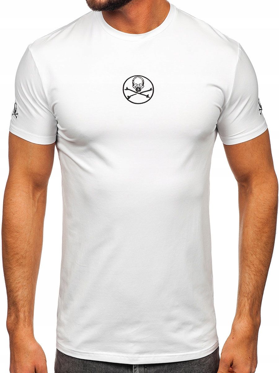  Herren-t-shirts rundhalsausschnitt denley größe m