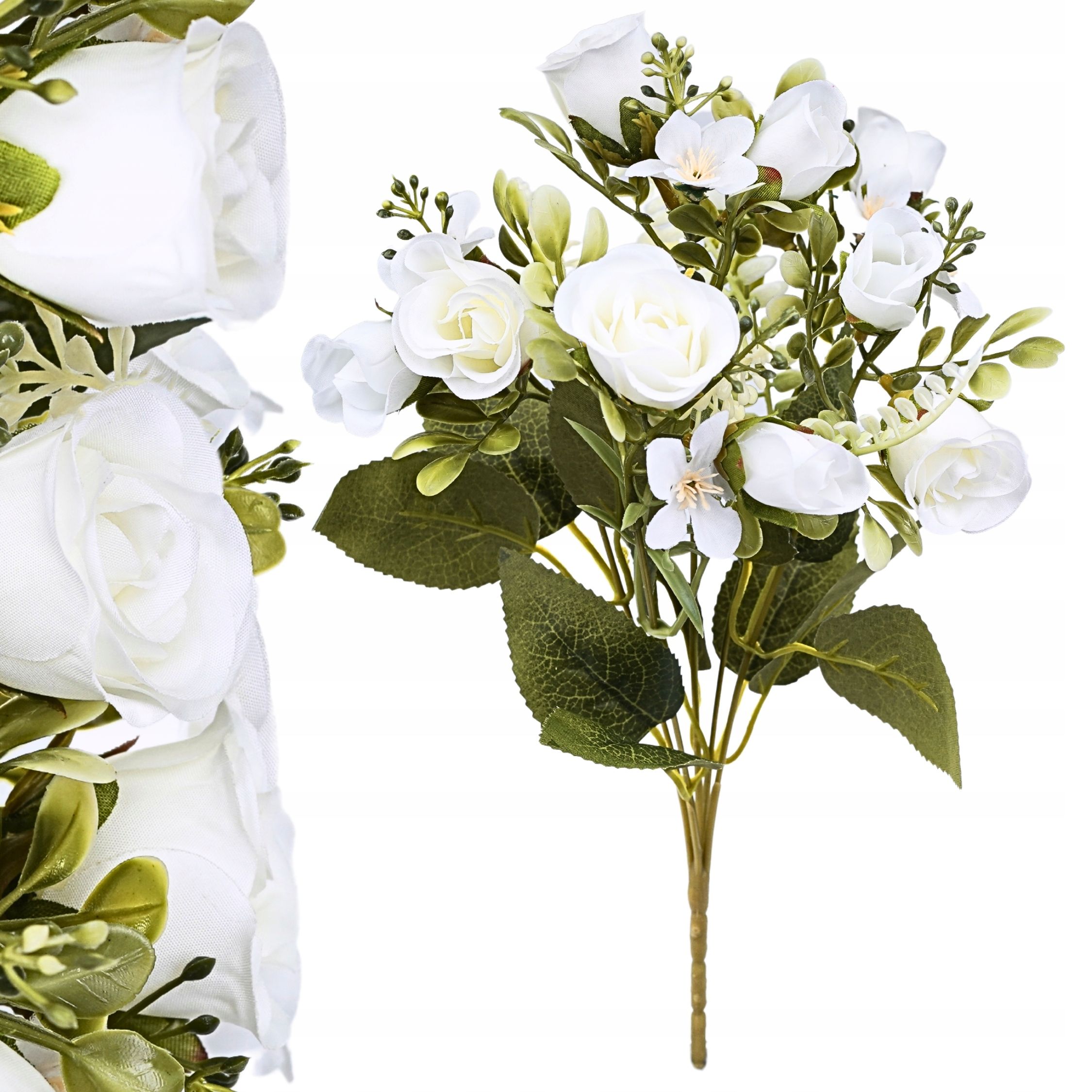  Mākslīgais zieds orhideja zars dekoratīvs rotājums florists pik 62cm