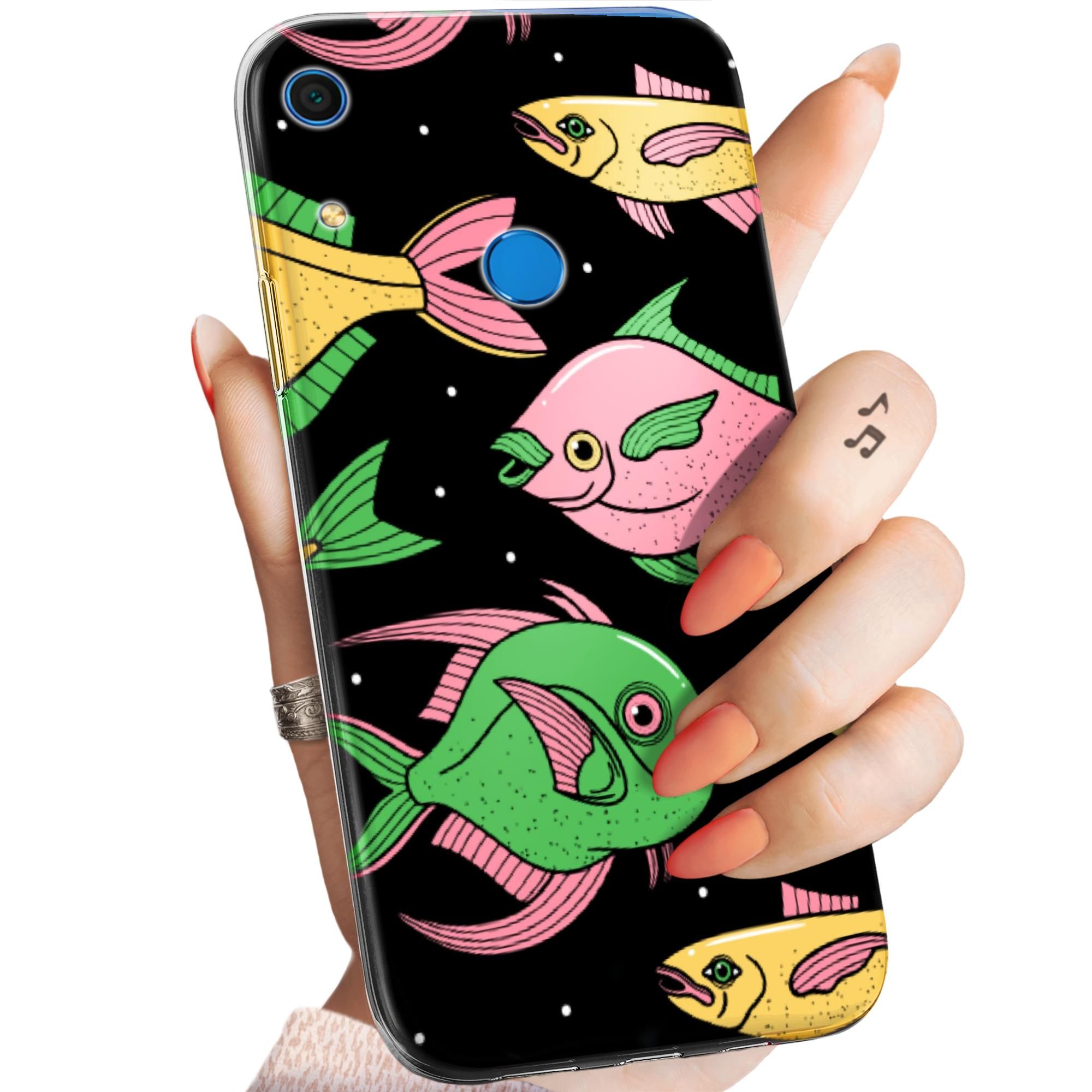  Fall huawei (englisch) y6s / y6 prim 2019 / ehre 8a muster art art déco lempicka case