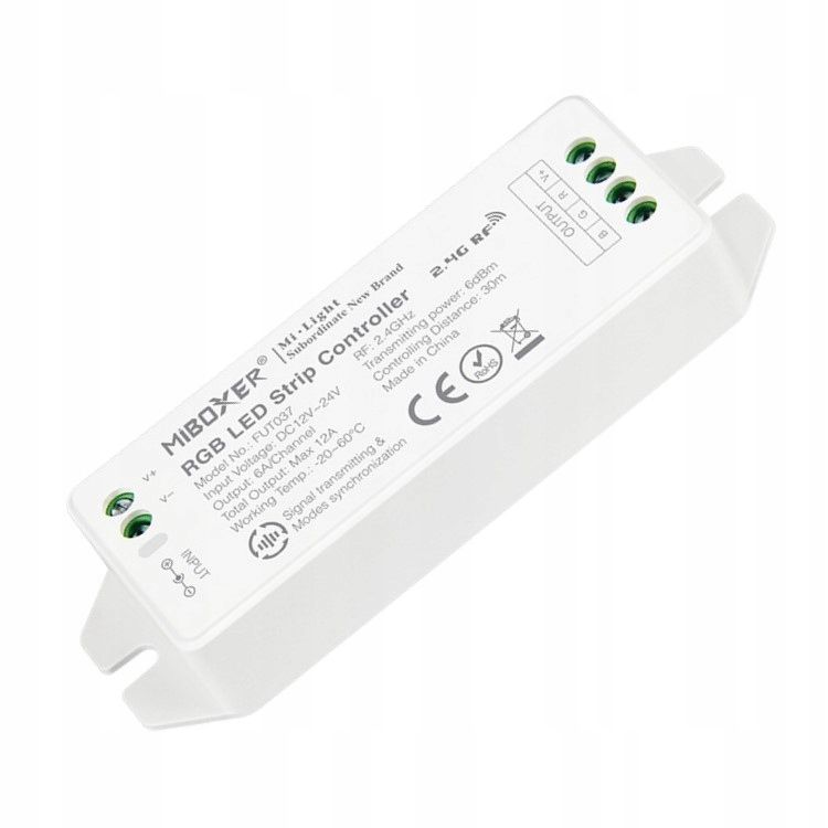  Valdiklio rgb valdiklio rf radijo 10p mini led 01