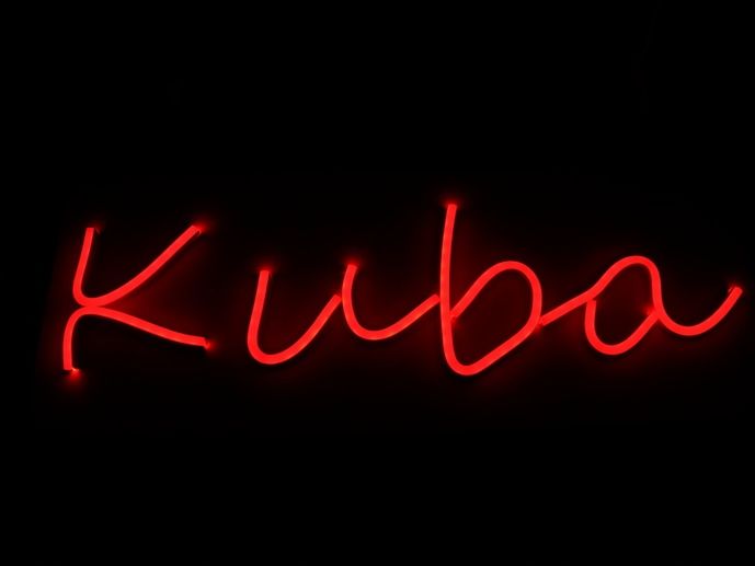  Nbzjanekkk neon led uz sienas ar barošanas avotu janekkk 49x13cm poļu ražojums