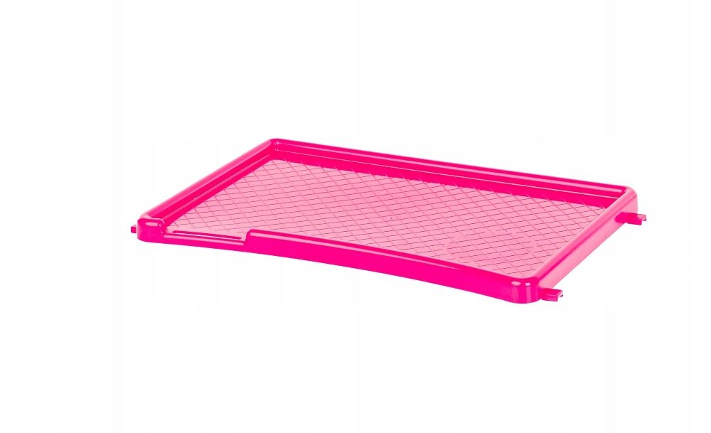  Platforma pieterko polka plast klietka inter-zoo 30 x 20 cm pinky