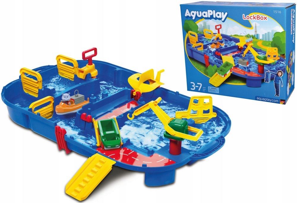  Aquaplay sekti vandens staliukas sodas mega smėliadėžė komplektas valtys figūrėlės