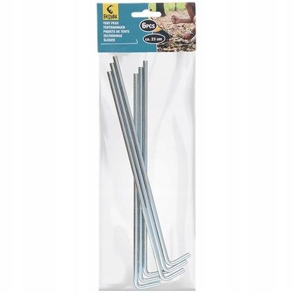  Telts mietiņi 6 datoriem. 23 cm piespraudes āķi