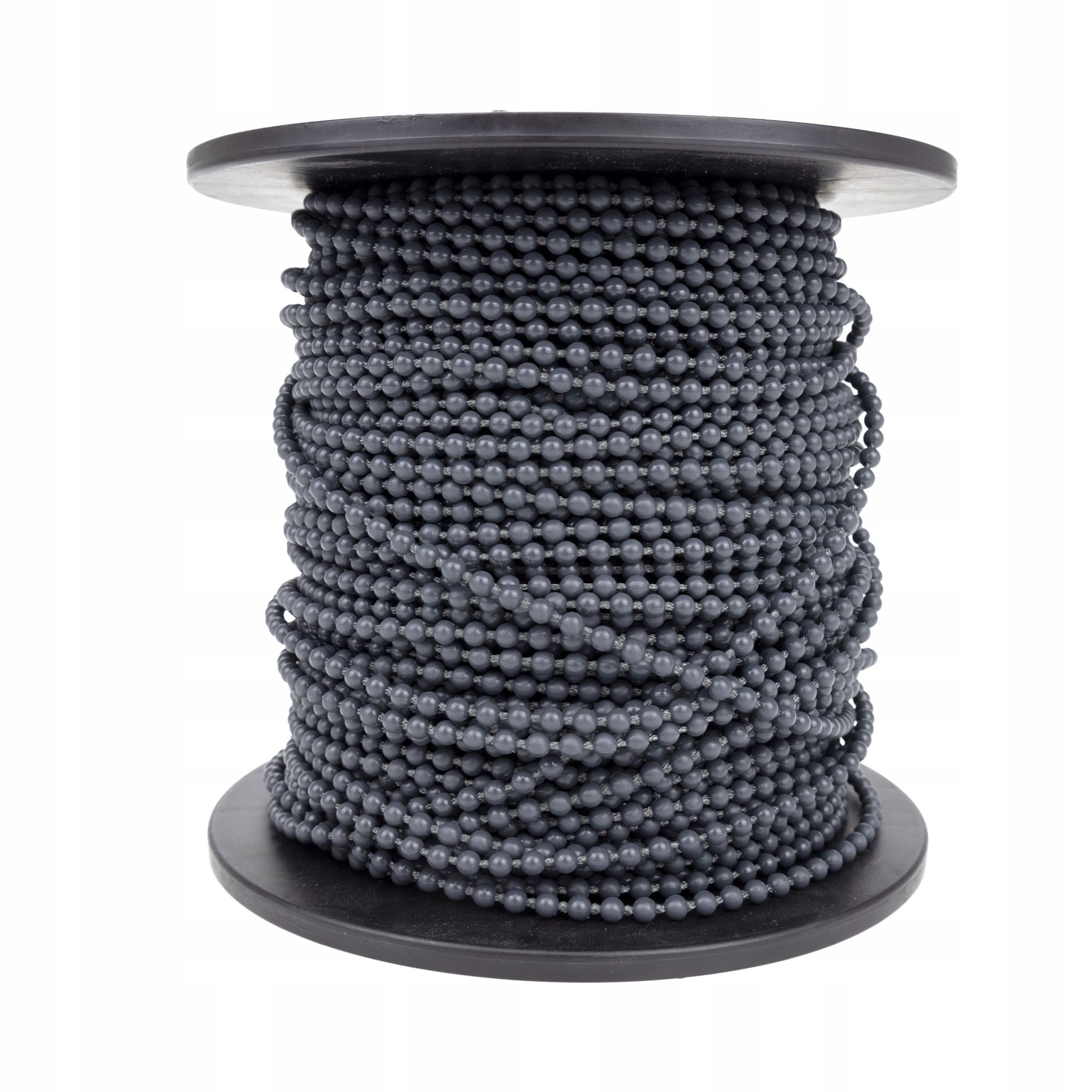  2m -bumbiņu ķēde rullo slēģiem 4,5mm 6mm brūns