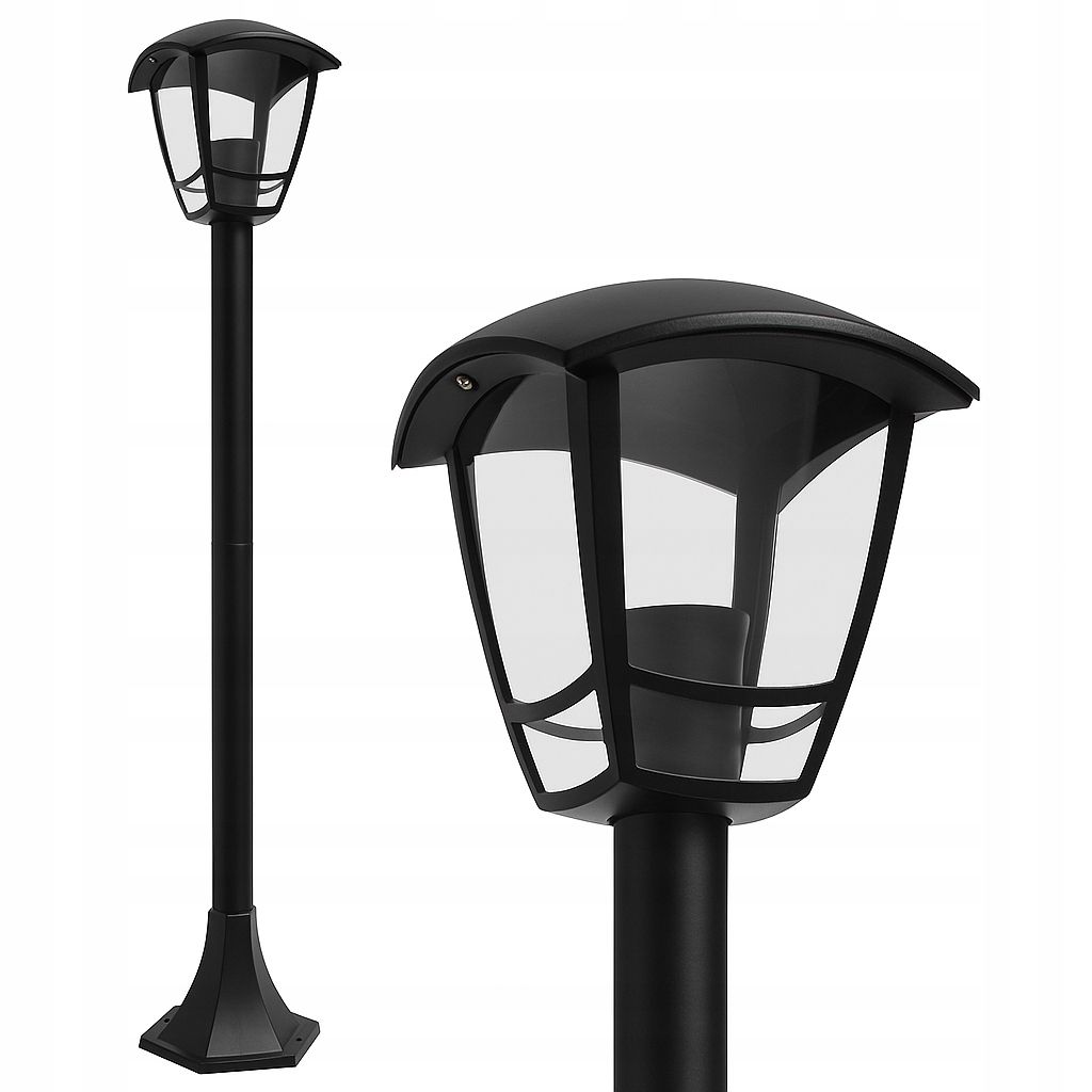  Led stojací lampa zahrada 45cm sloupec pohybový senzor zewnetrzna e27 led