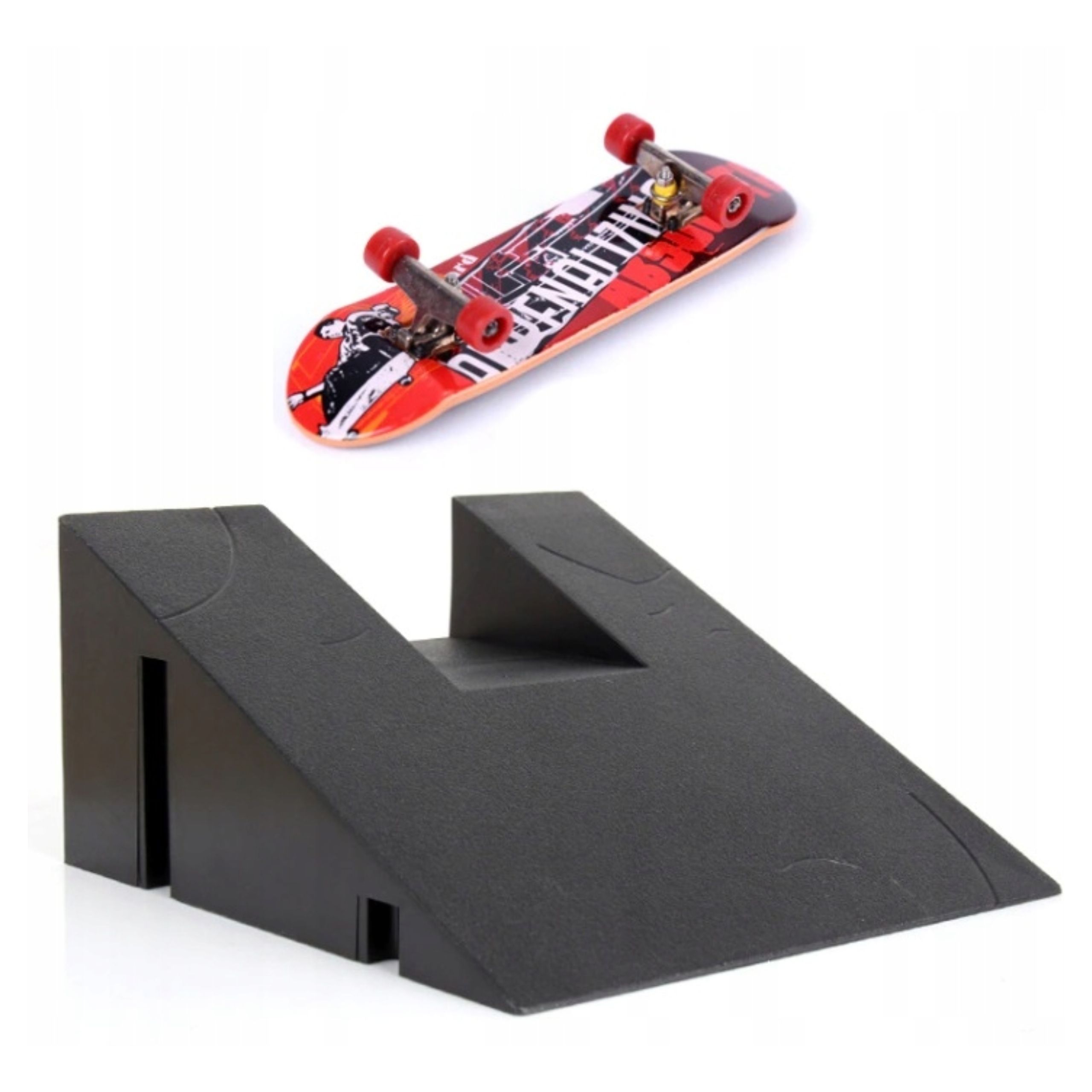  Množina fingerboard veľký skateboardový park pre deti skateboard + bicykel fb-09-c