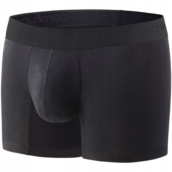 Comfyballs boxer long cotton black no show m
