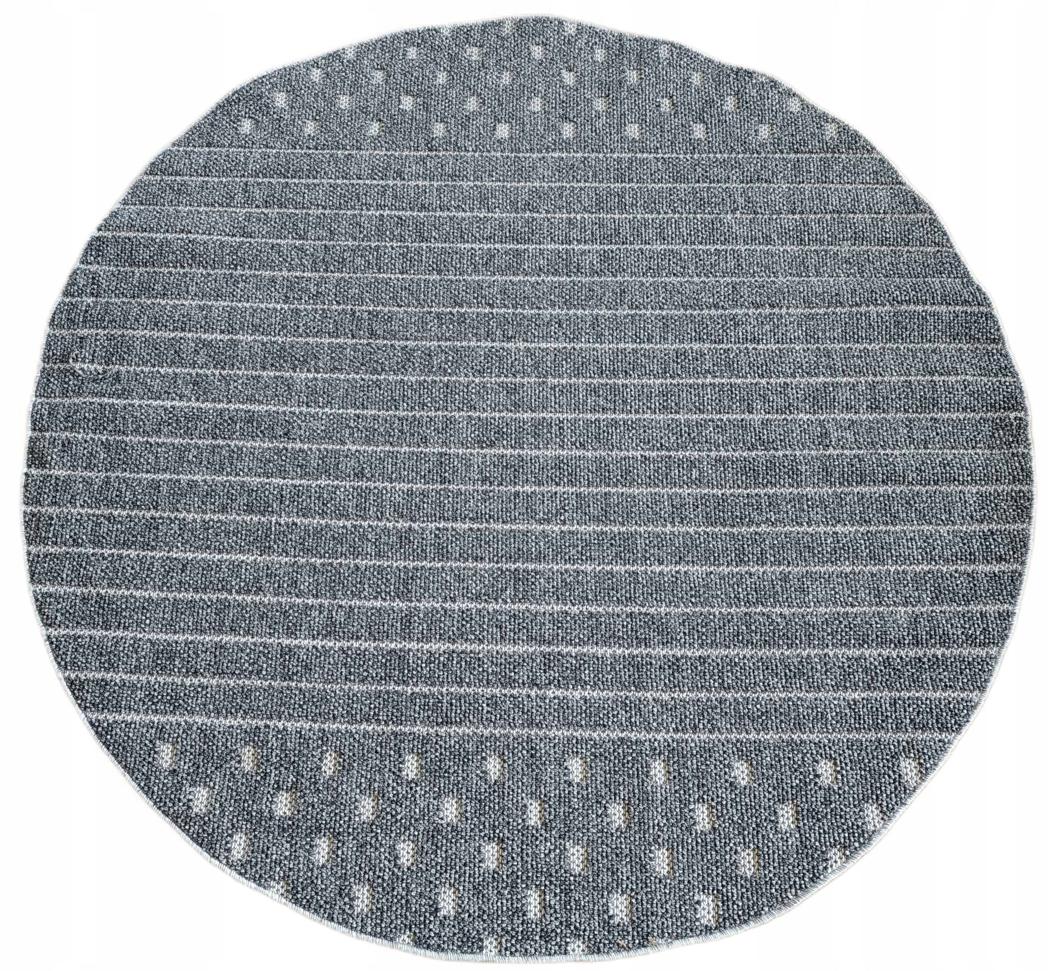  Round carpet for the living room 140cm , soft italian ,green creamy pattern mandala