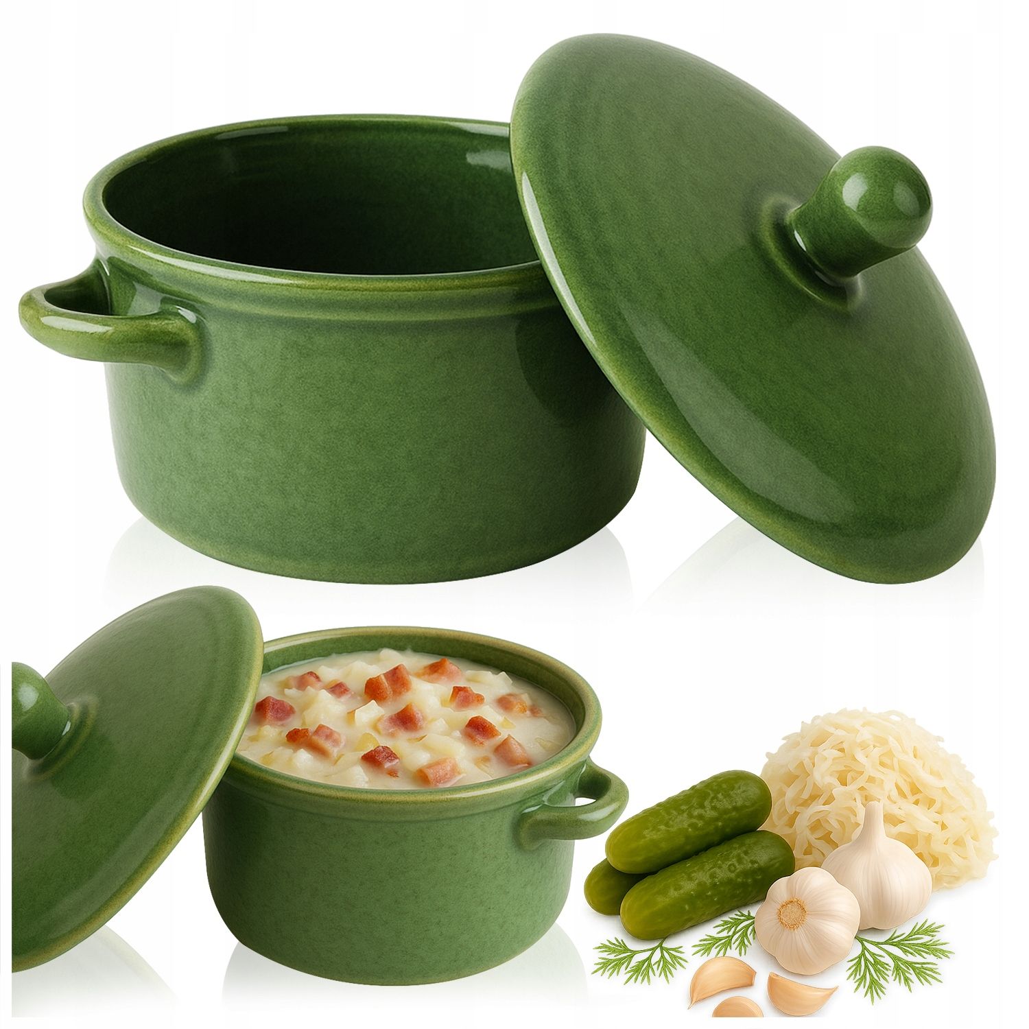  Stone barrel pot stone mass on cucumbers lard for tanning tongs 3,5