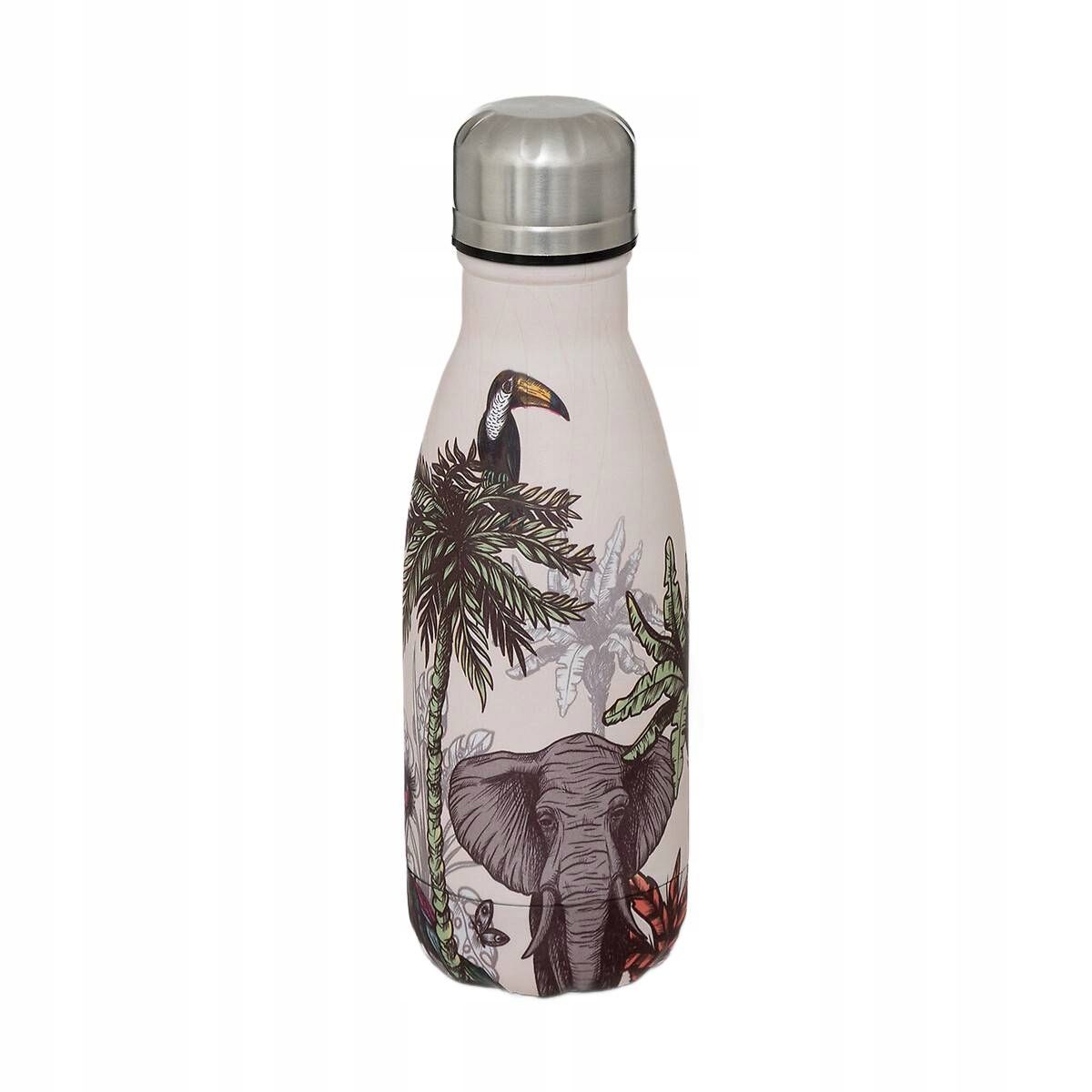  Plieninis butelis vandeniui paradise thermo w palmės 260ml nerūdijantis plienas