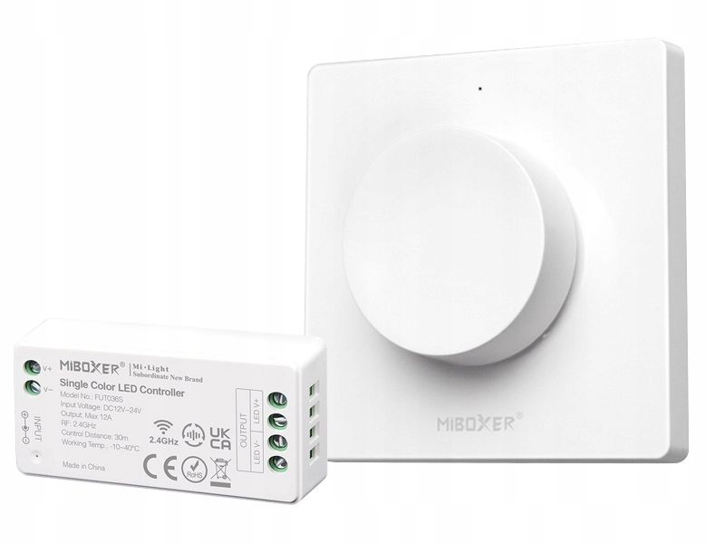  Wifi zonų valdiklis milight led fut035w | cct