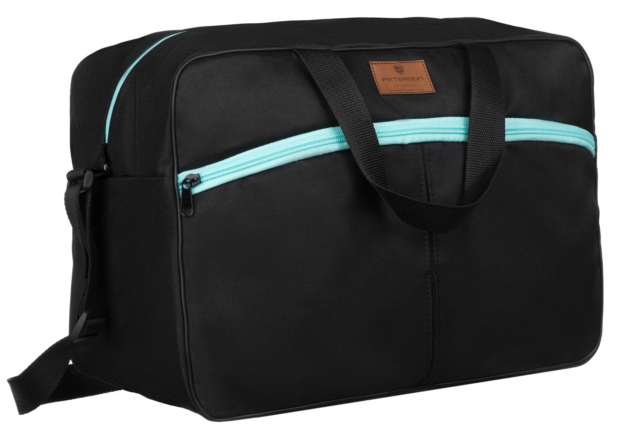  Reisetasche peterson ptn tp-black-silver