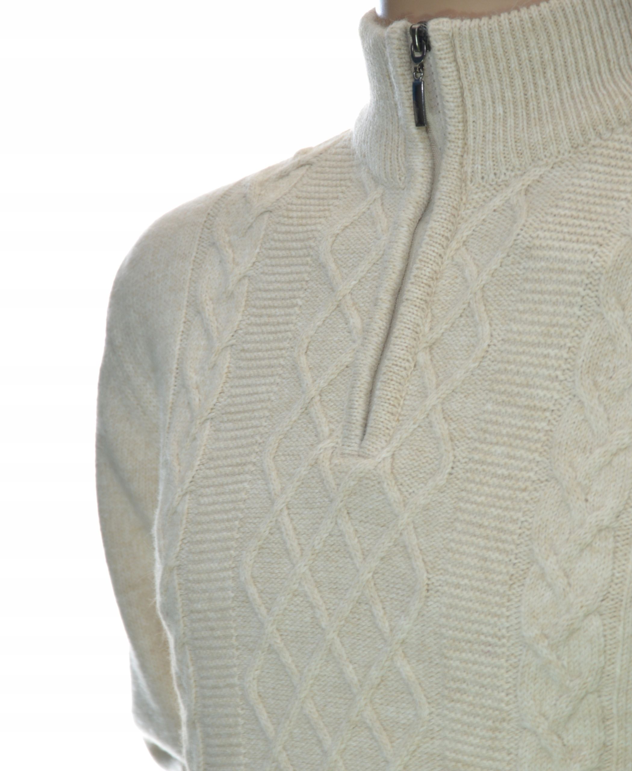 Soe villane meeste kampsun püstkraega pool golf shetland tõmblukuga 2xl xxl