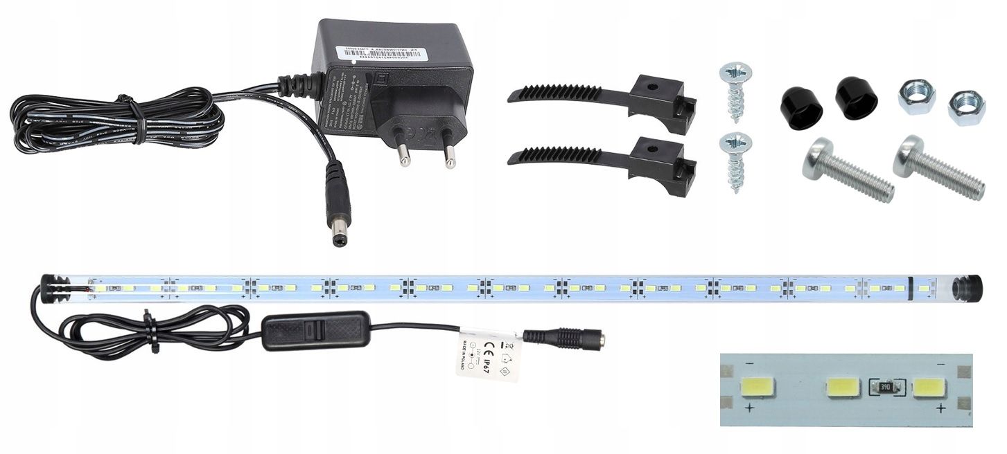  Led zářivka plant rostliny 30cm akvárium grow 1:1