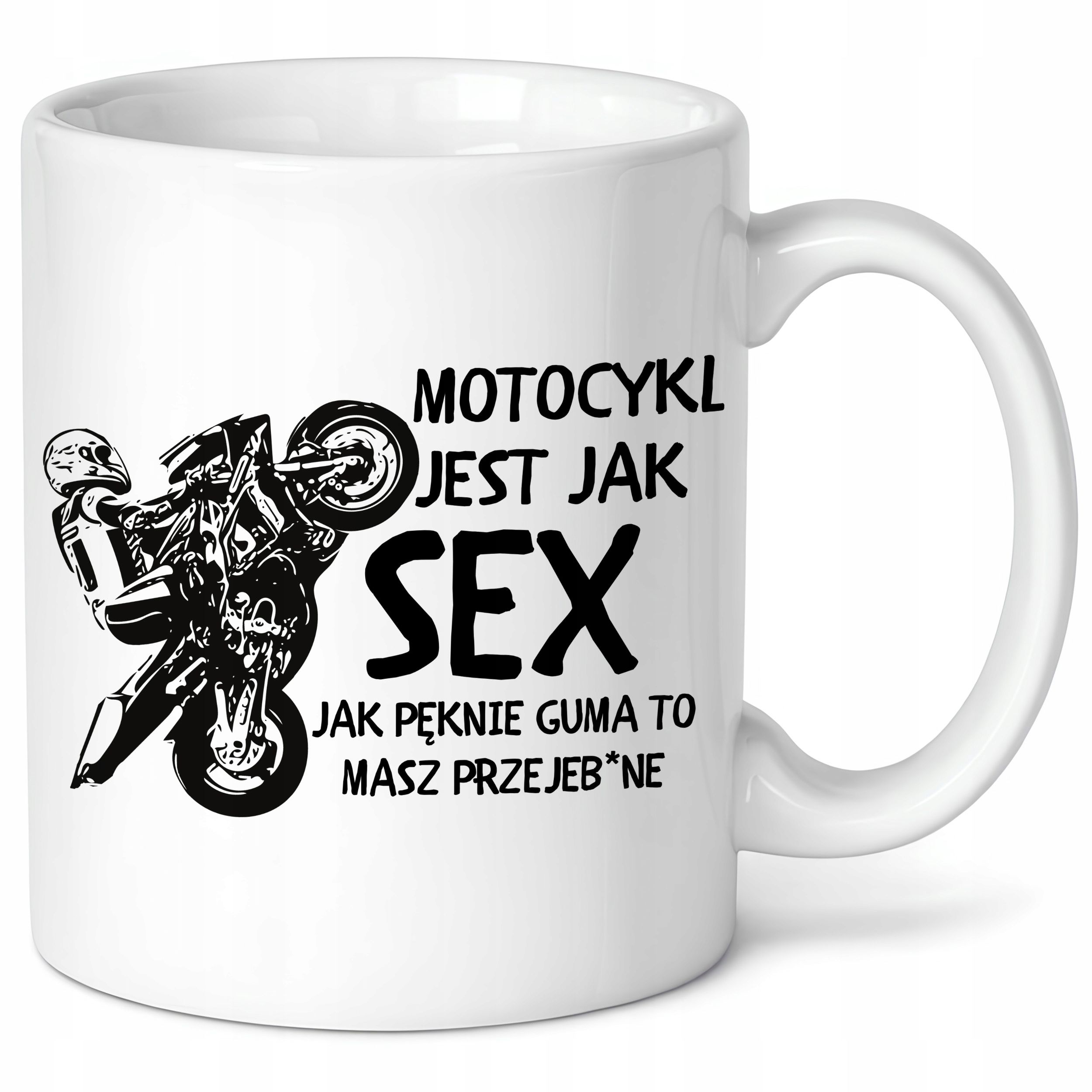  Pohár dárek pro motorkáře motoryzacja motocykl sex