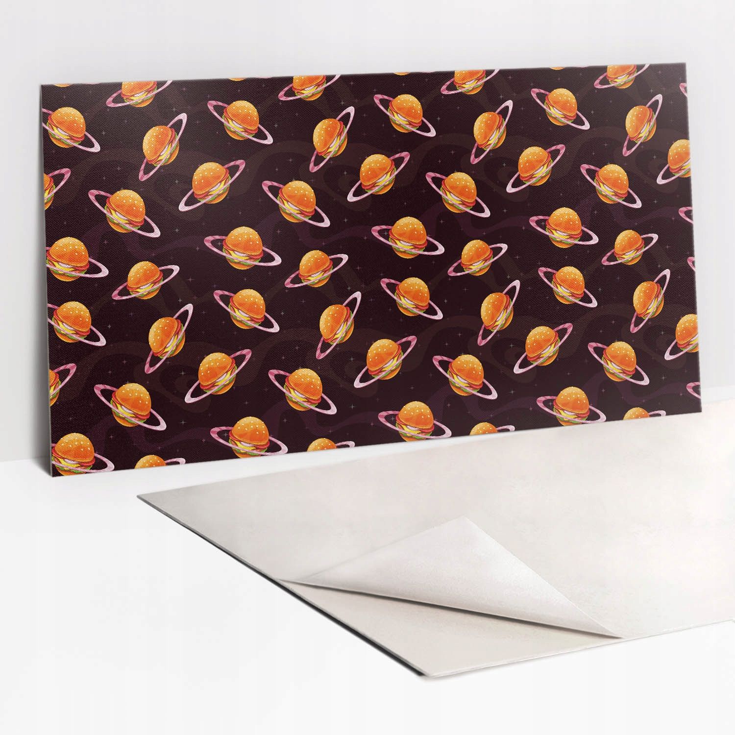  Lipīga plāksne pvc uz sienas, stāvs moderns moderns rindas 100x50 cm