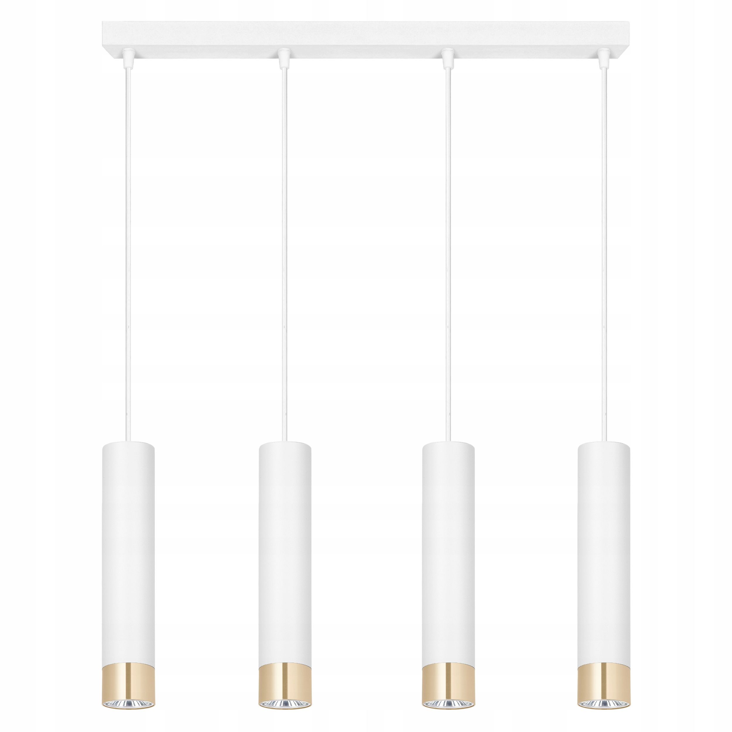  Ceiling led light hanging white golden gu10 ledlux modern tuba loft style