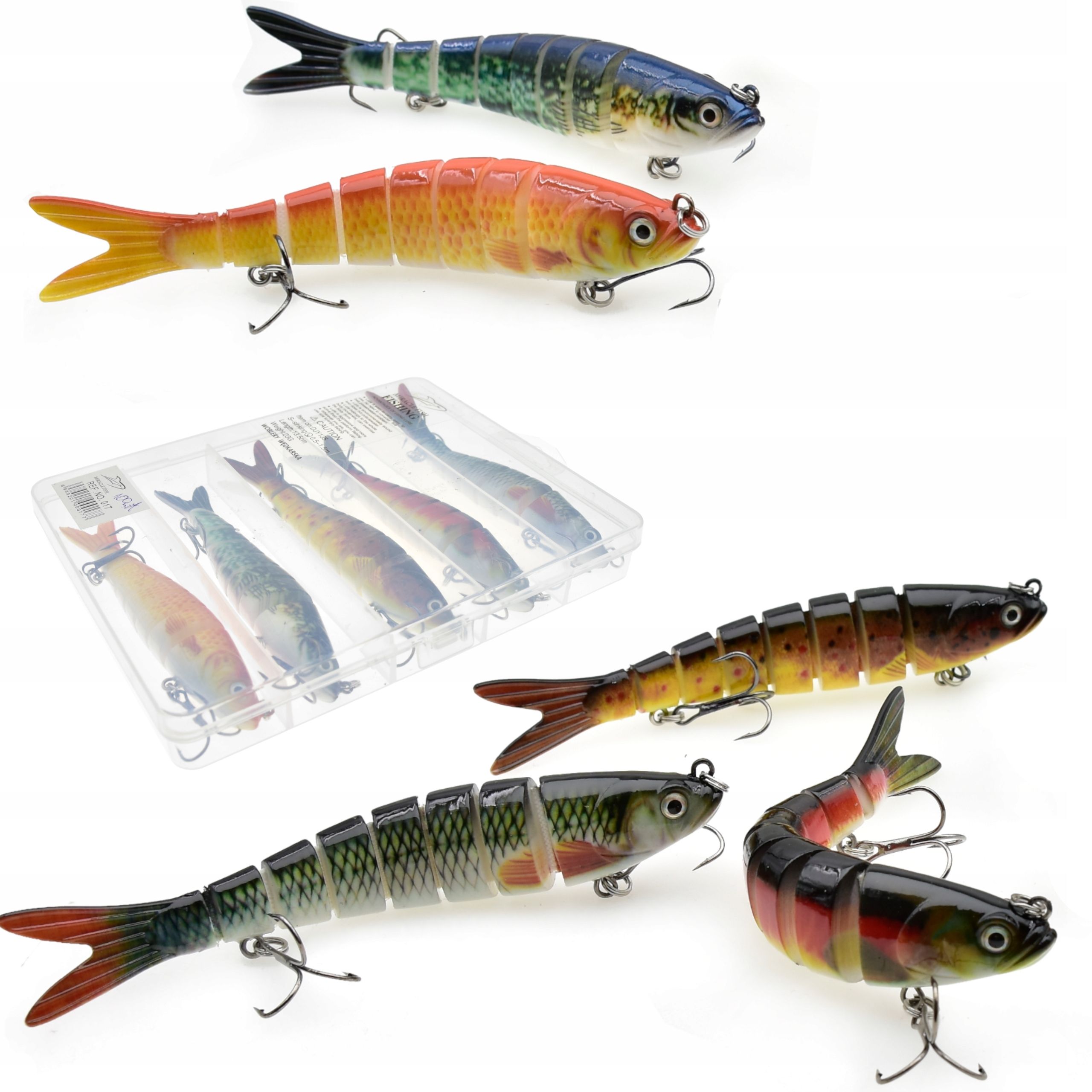  Wobbler zum angeln minnow pop walker 3d kunstköder 5,5 cm 8 g