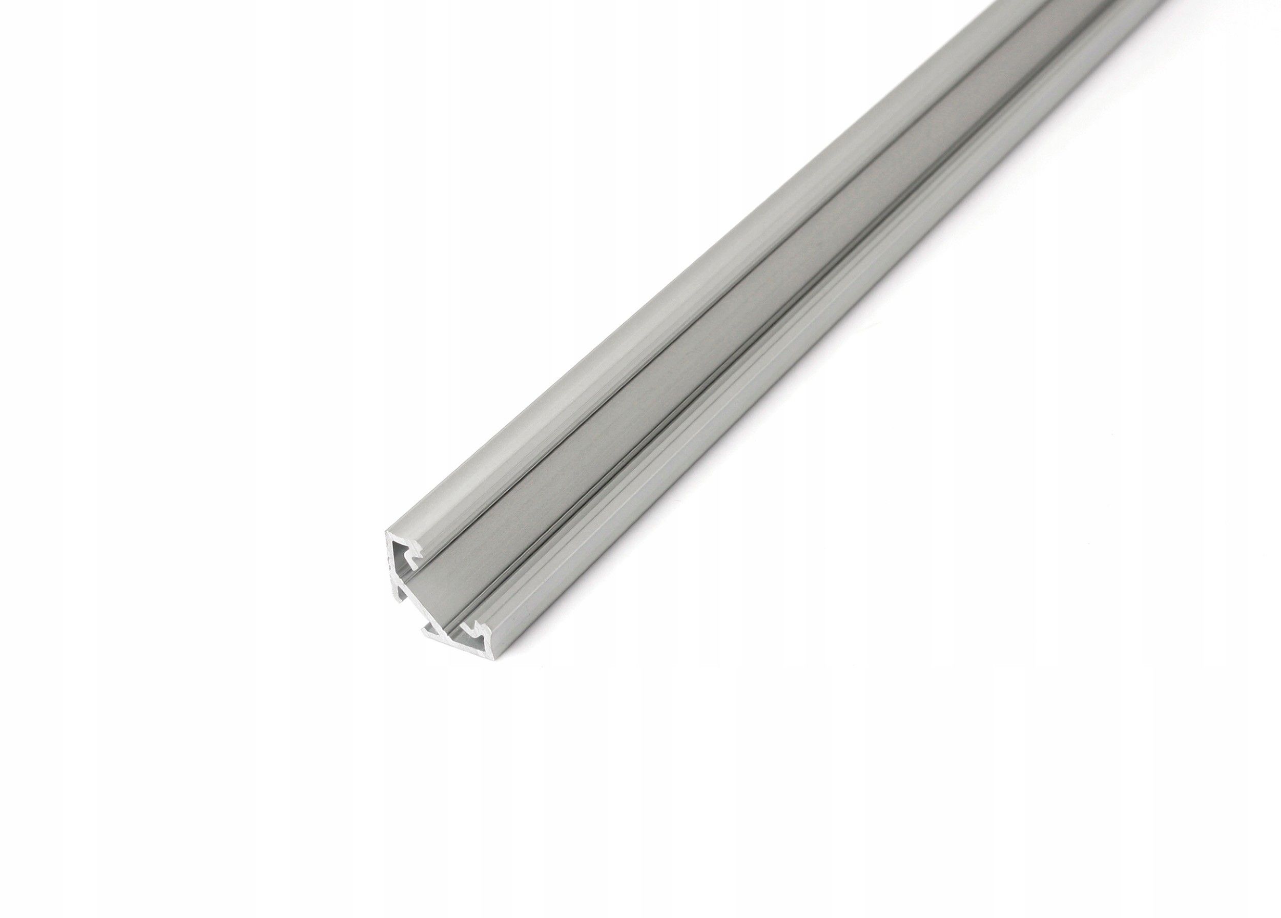  Aliuminio profilis c inox 1m led juostoms