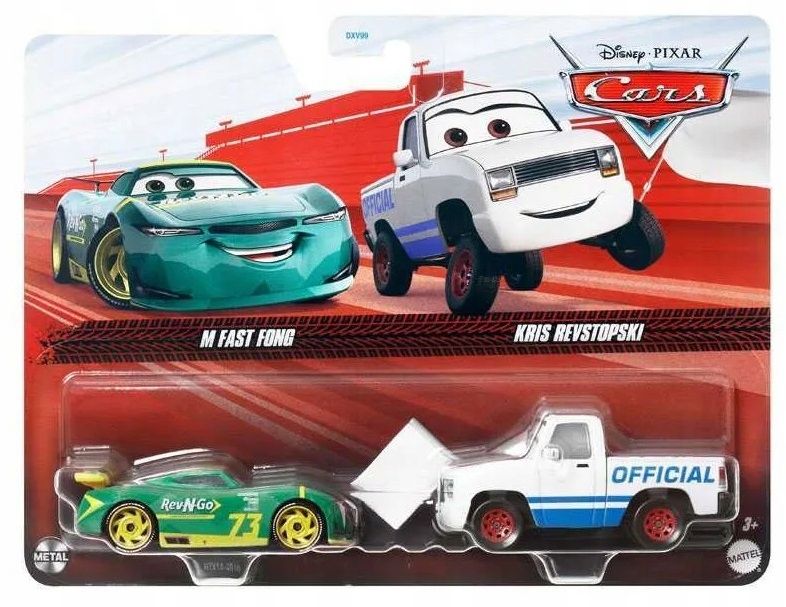  Ramone román + flo lola chladič hora mattel cars auta 1:55 2 ks.