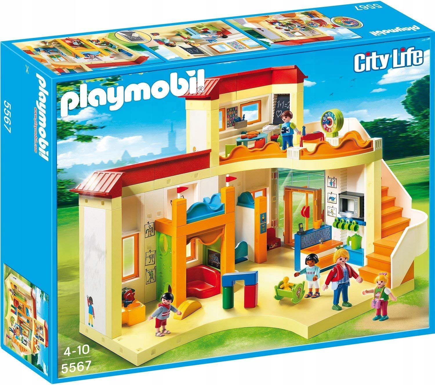  Komplektas playmobil 71423 automobilis su nameliu ant ratų