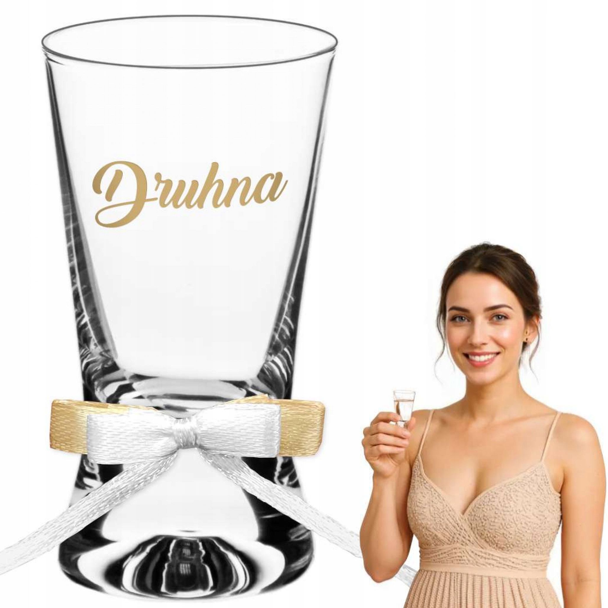  Garnitur gläser hochzeit mann gattin zeuge swiadkowa geschenk hochzeit