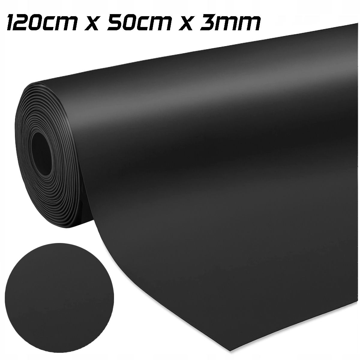  Gumená doska koberce 1200mm x 3mm 0.6m2 guma protišmyková molet