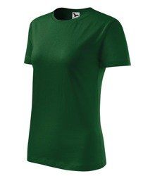  Klasikinis moteriški marškinėliai basic -malfini- tamsiai mėlynos spalvos xl