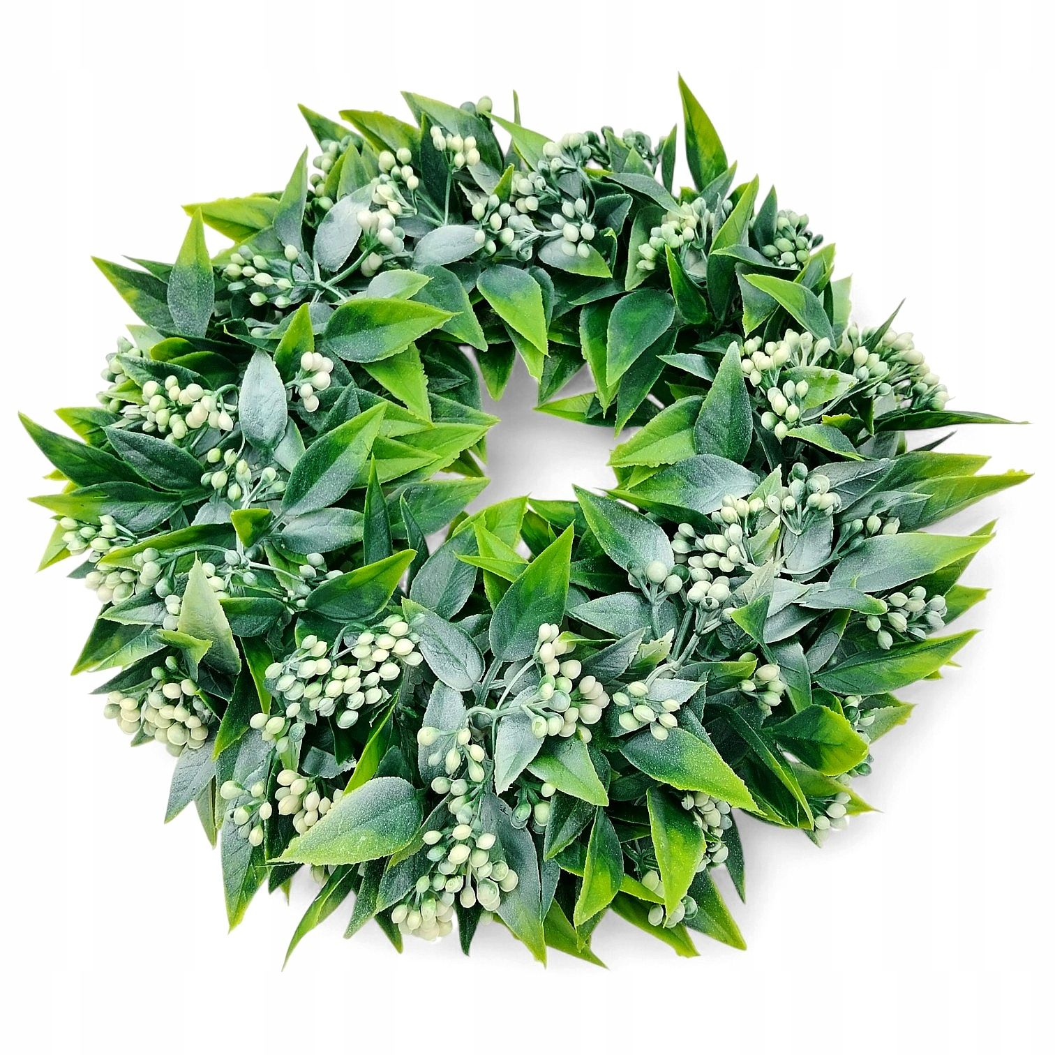  Durvju vainags skaņotājs dekoratīvs lavanda ziedi 25 cm lillā lavanda