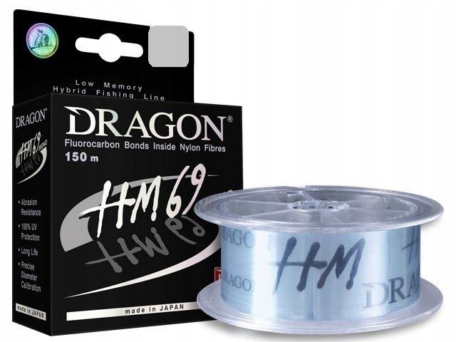  Linija dragon hm80 v.2 competition 0.103 mm/1.88 kg 100 m šviesiai pilkos spalvos žvejybai