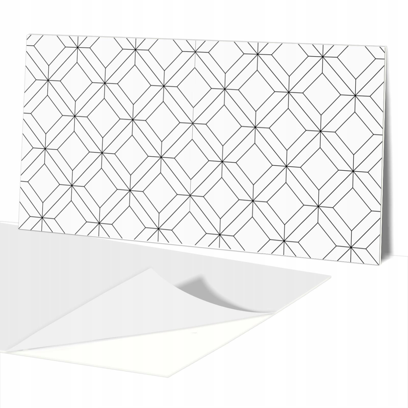  Lipīga plāksne pvc paneļi uz sienas marokānis patchwork 100x50cm