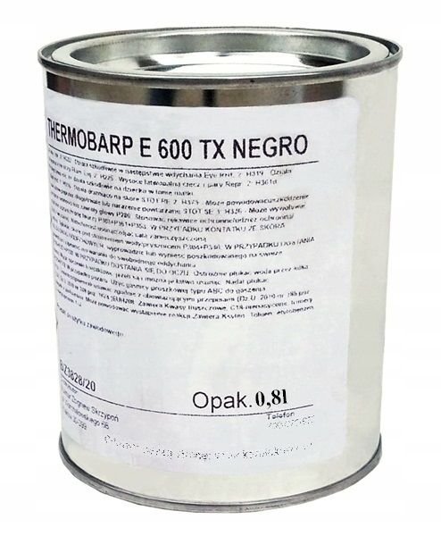  Värvida kuumuskindel lakk grilli jaoks ahi kolvid 1l must / grafiidi värvi 800°c