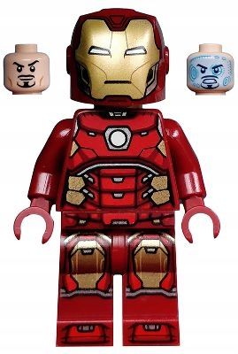  Lego großartig heroes - iron man mark 6 armor nr sh0015