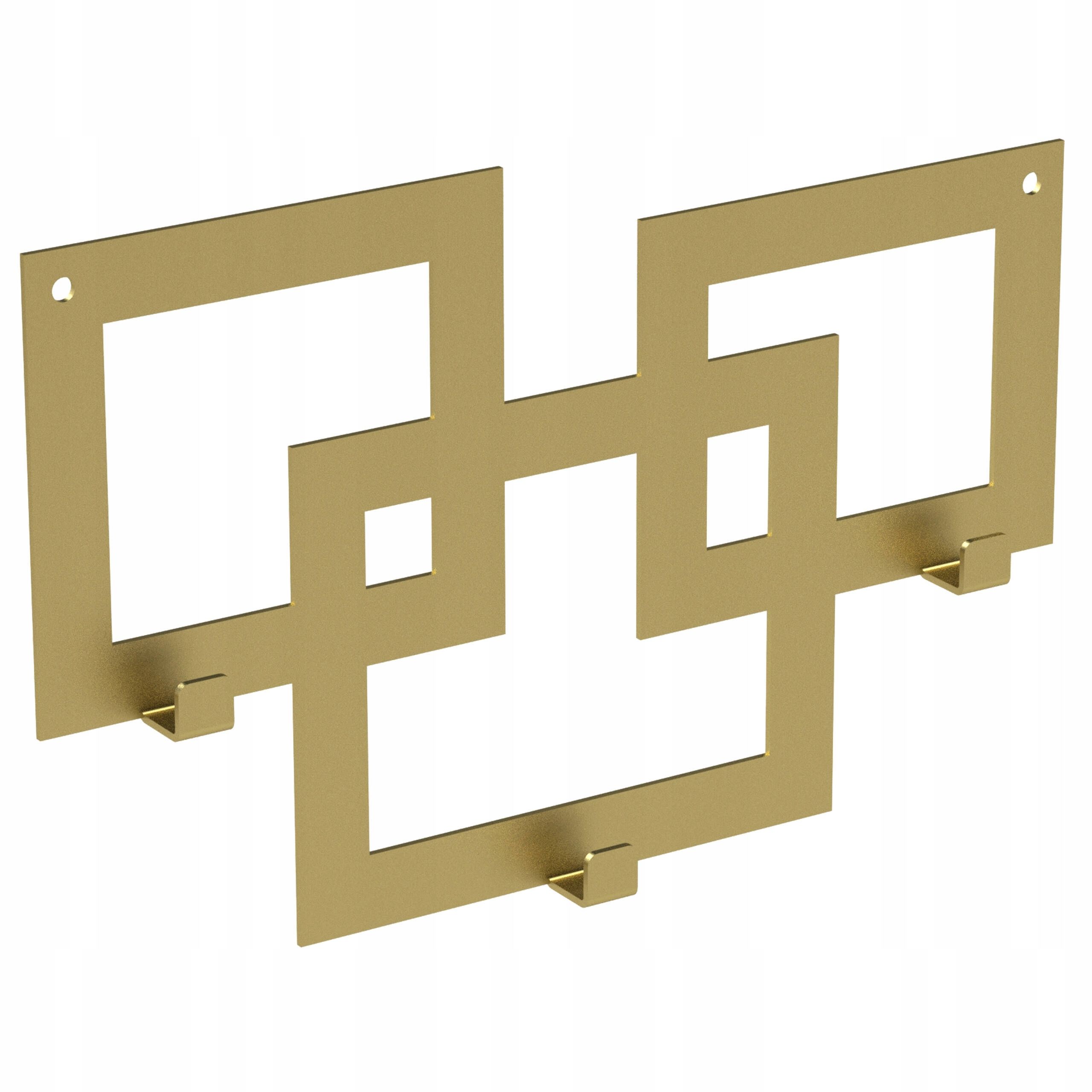  Golden metalinis drabužių pakaba hexa 500 fojė 15315