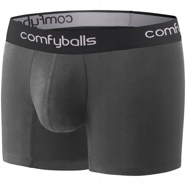  Comfyballs boxer long cotton black no show m