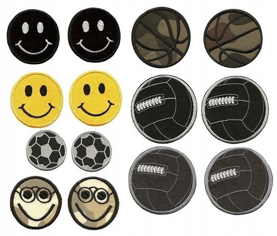  Patch gerät aufkleber auf kleidung patches sm stickerei bälle