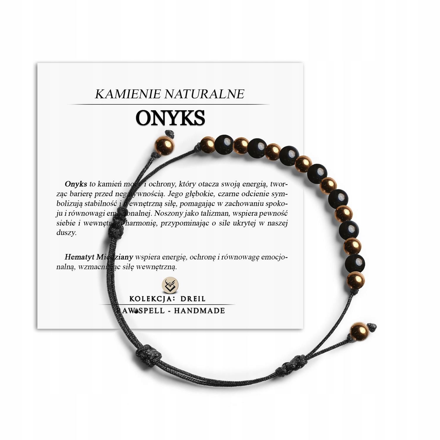  Armband dreil feminin - tigerauge, hematit kupfer amulett